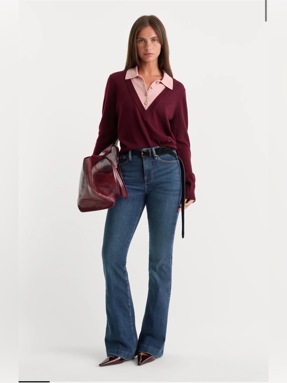Good American - Good Legs Flare Jeans